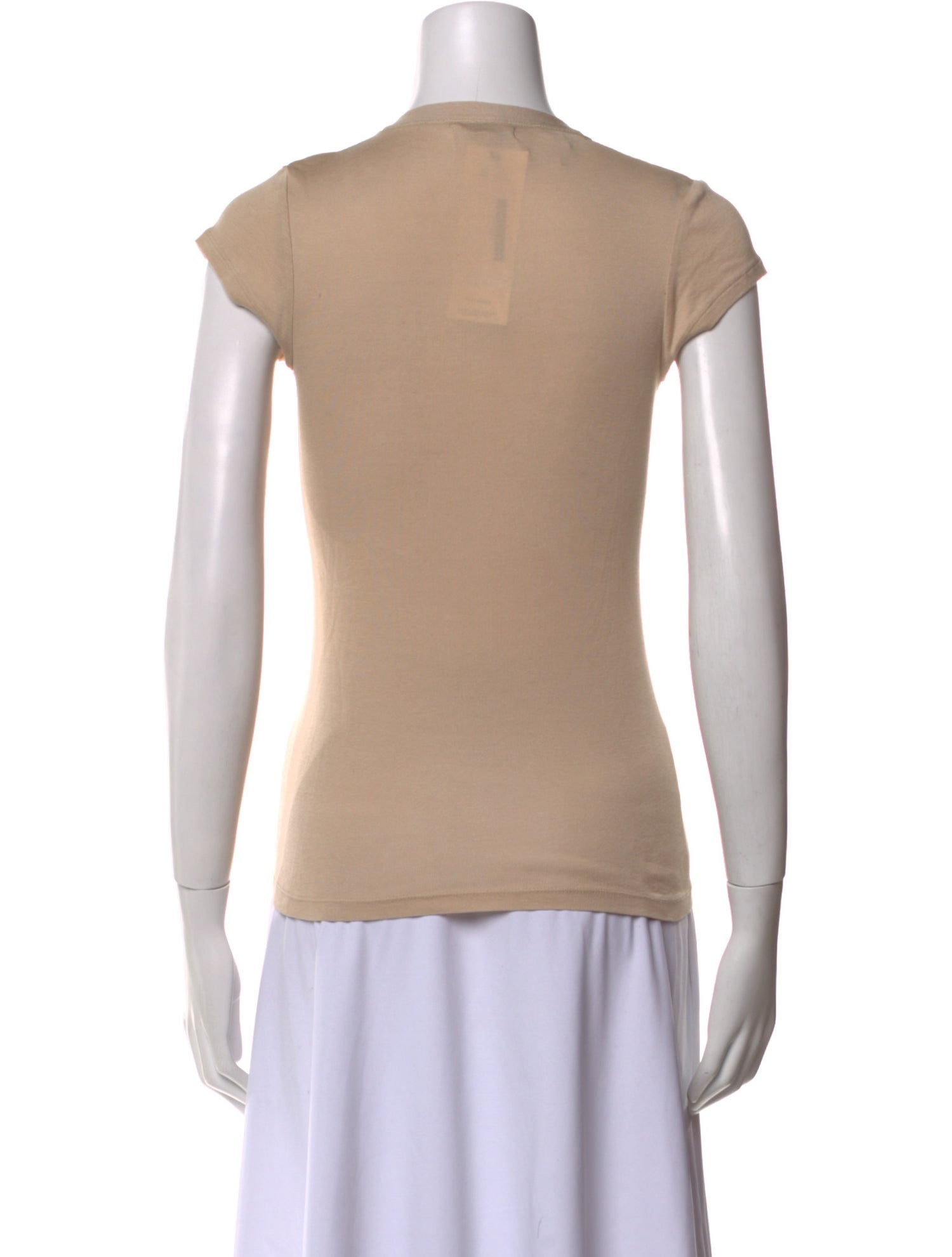 Burberry V-Neck Short Sleeve Top